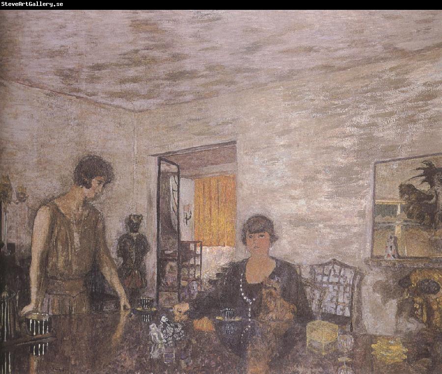 Edouard Vuillard Black tea cups